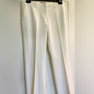 The limited Cassidy fit cream dress pants size 6